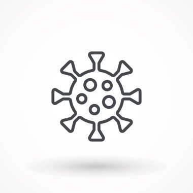 Corona Virüsü. Coronavirus. Soğuk algınlığından SARS 'a kadar insanlarda hastalık virüsü. 2019-nCoV yaygın insan virüsü veya bakteri mikrobu, bakteri