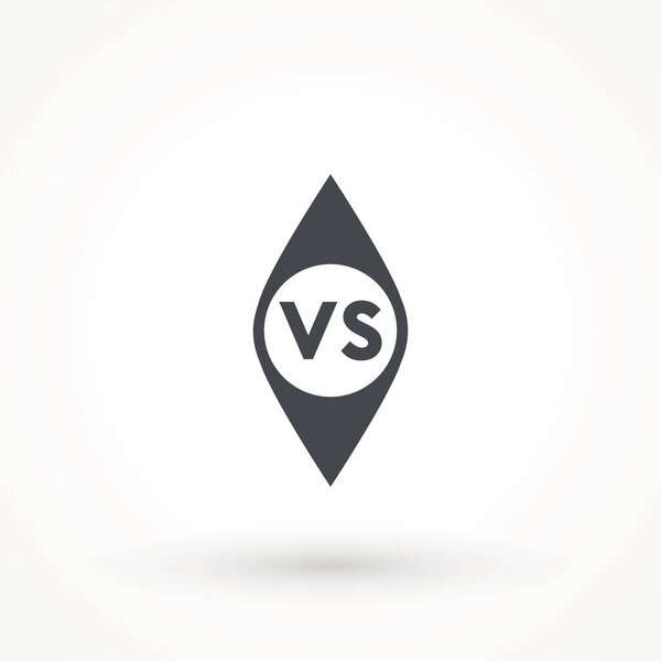 Versus Or VS Letters Icon Logo Design Inspiration logo template design element competitor, game, sport, rival and more.