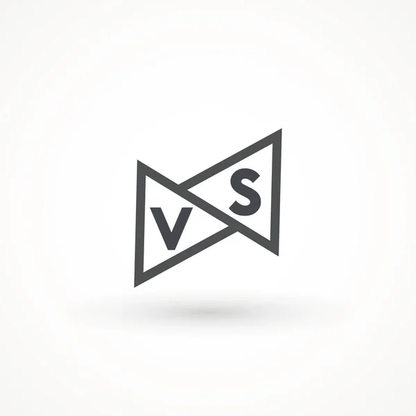 Letters Ícone Logo Design Inspiração Logotipo Modelo Elemento Design Concorrente — Vetor de Stock