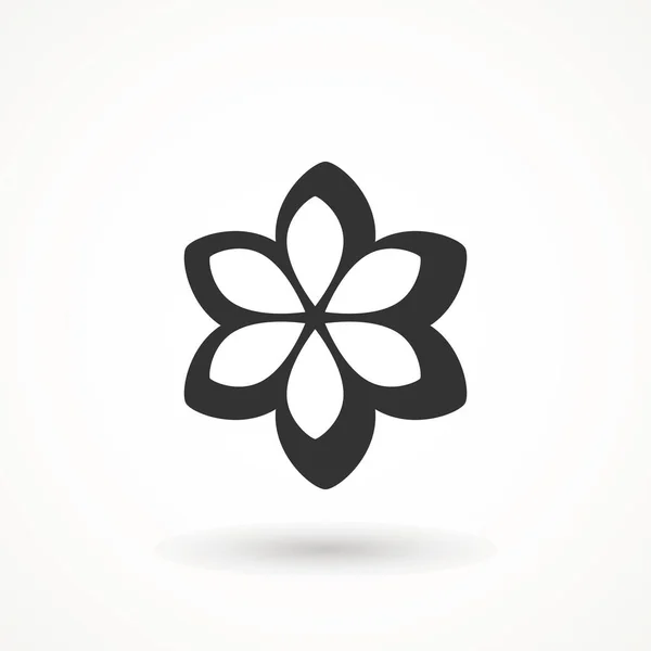 Květinová ikona symbol pružiny pro vaše webové stránky design, logo, aplikace izolované na bílém pozadí. — Stockový vektor