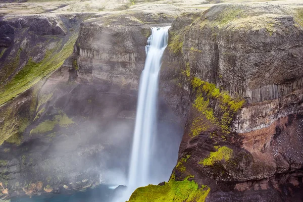 Cascata di Haifoss in Islanda — Foto Stock