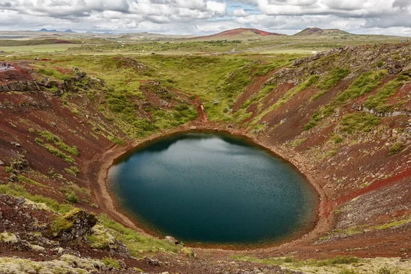 Kratersee Kerid in Island — Stockfoto