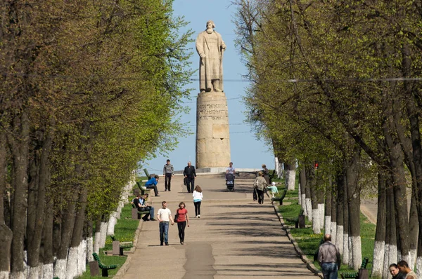 Пам'ятник Іван Сусанін — стокове фото