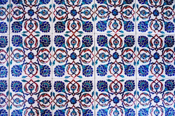 Antika çini yapılan tablo, güzel yüzey