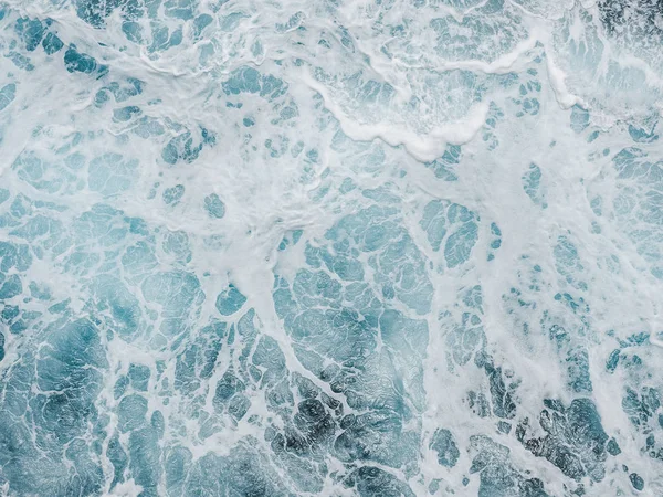 Trace of a cruise liner on the sea surface — Stock Photo, Image