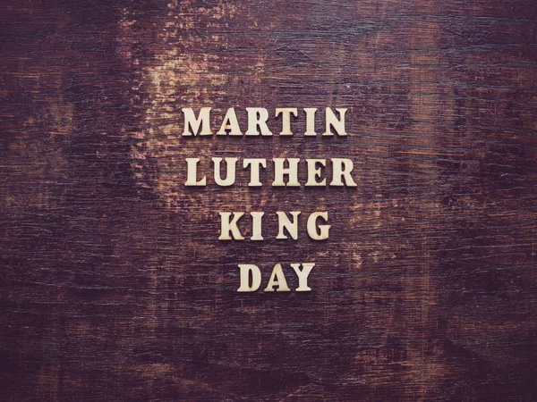 Martin Luther King Jr. Vackert, ljust kort — Stockfoto