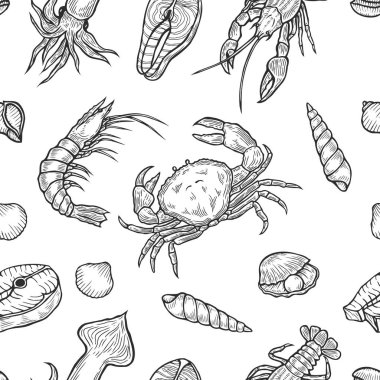 Deniz sağlıklı deniz ürünleri