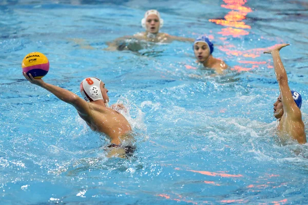 Kaposvari vk - racionet honved Wasserball Spiel — Stockfoto