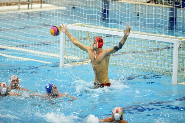 Kaposvari VK - Racionet Honved waterpolo juego —  Fotos de Stock