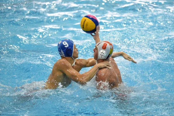 Kaposvari VK - Racionet Honved waterpolo juego —  Fotos de Stock