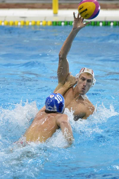 Kaposvari vk - racionet honved Wasserball Spiel — Stockfoto