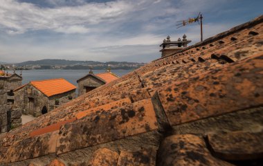 Combarro balıkçı köyü, Galicia ana çekim olduğunu