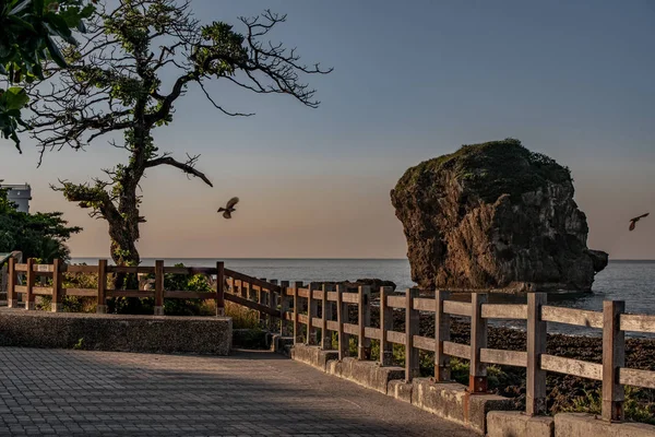 Morning Kenting Best Beaches South Coast Taiwan Popular Tourist Destination — Stock Photo, Image