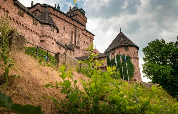 Alto Knigsburg Castello Medievale Ricostruito Dalle Rovine Ricostruito 100 Anni — Foto Stock