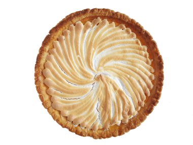 Limon Lor ile ufalanan tart hamuru beze