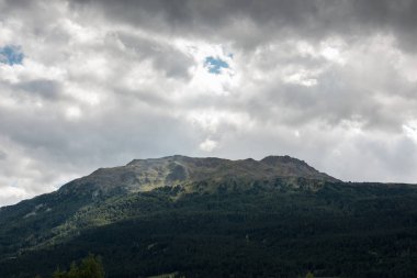 Dağları, yeşil alanlar, çayır ve orman