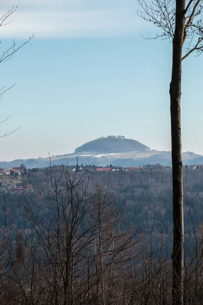 Campi, colline, foreste e civiltà in Germania — Foto Stock