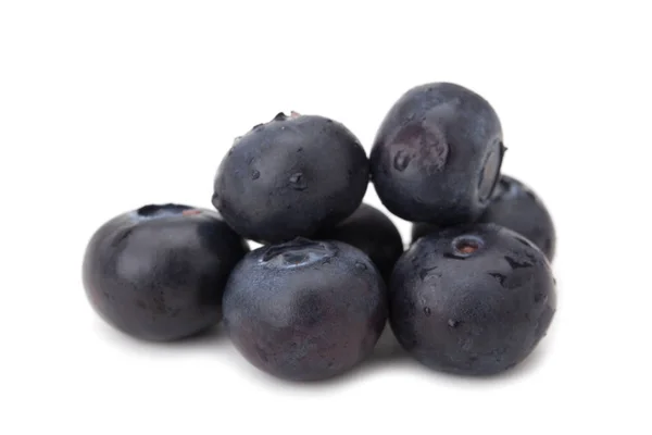 堆的成熟蓝莓 — 图库照片