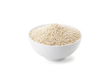 Quinoa beyaz seramik kase