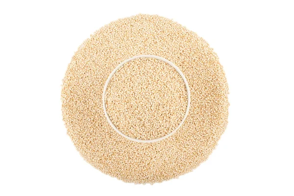 Blick von oben auf Quinoa — Stockfoto
