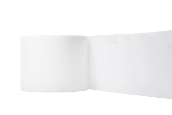 Enkel gewalst toilet papier — Stockfoto