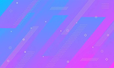 Renkli geometrik arka plan. Dinamik şekiller kompozisyon