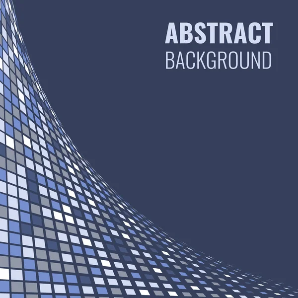 Absract halftone geometric background. Vector illustration — Stock Vector
