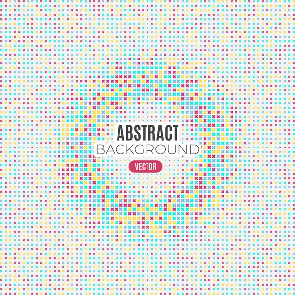 Absract halftone geometric background. Vector illustration — Stock Vector