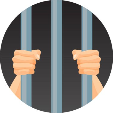 İnsan elinin arkasında yuvarlak daire üzerinde beyaz izole barlarda