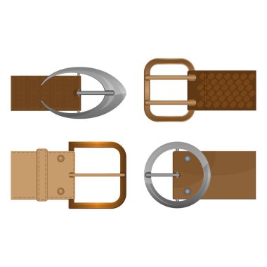 Kemer giyilen metal unisex Giyim Aksesuarları kemer tokaları.