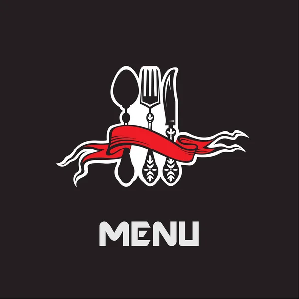 Restaurace menu design — Stockový vektor