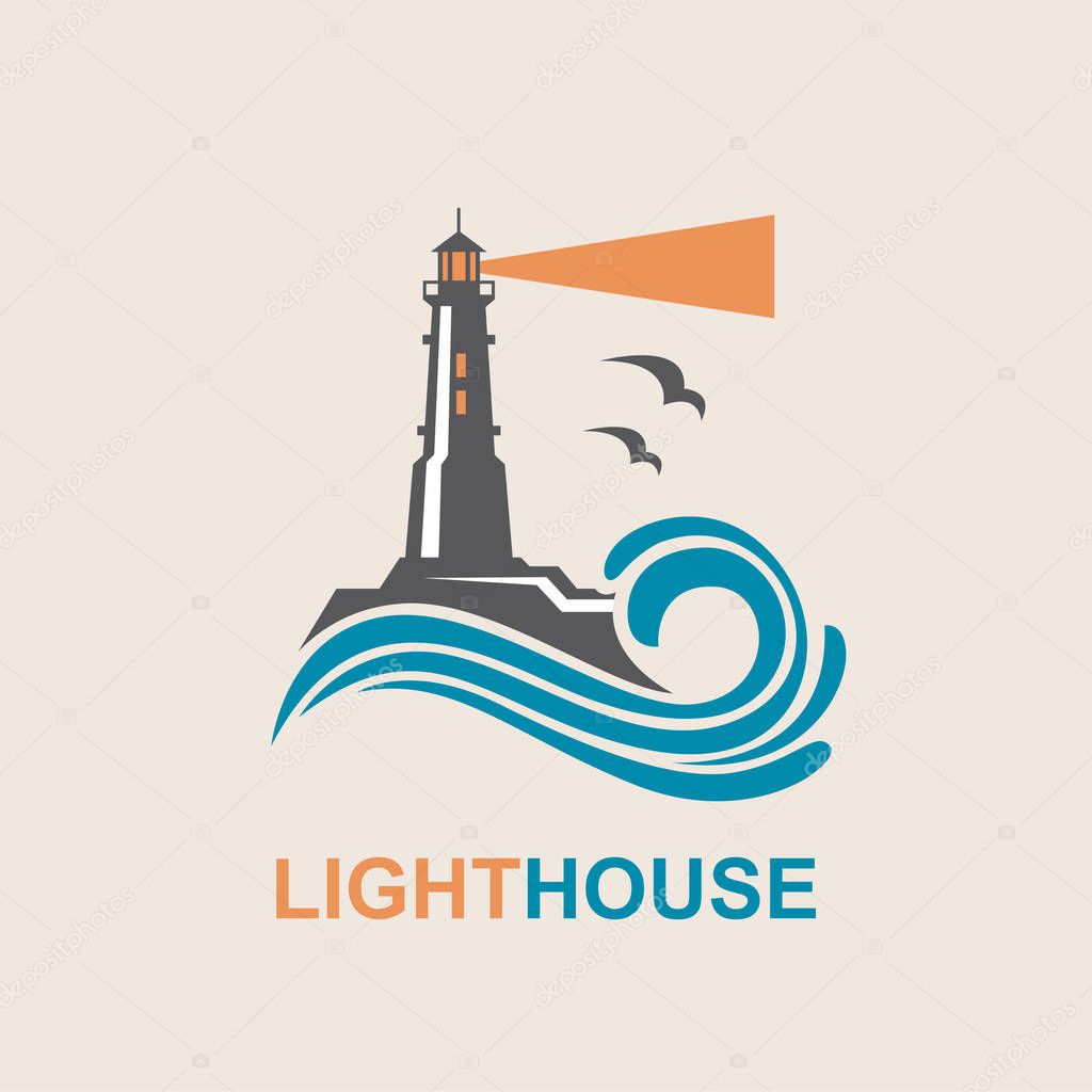 lighthouse icon design