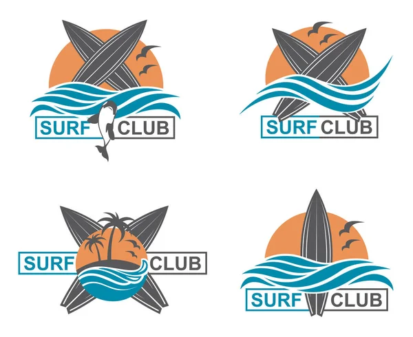 sörf Amblemler kümesi