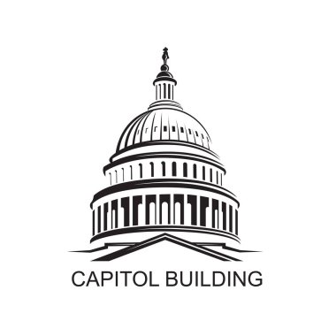 capitol building icon clipart