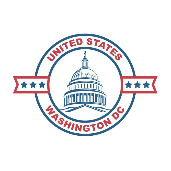 значок здания столицы
