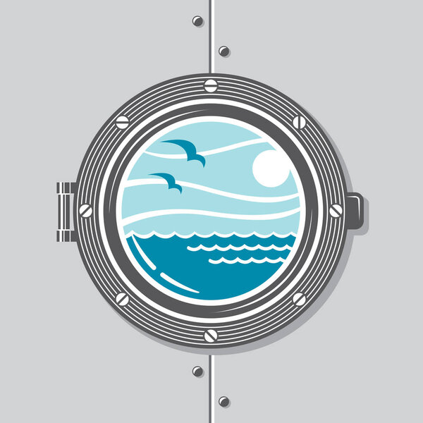 ship porthole image