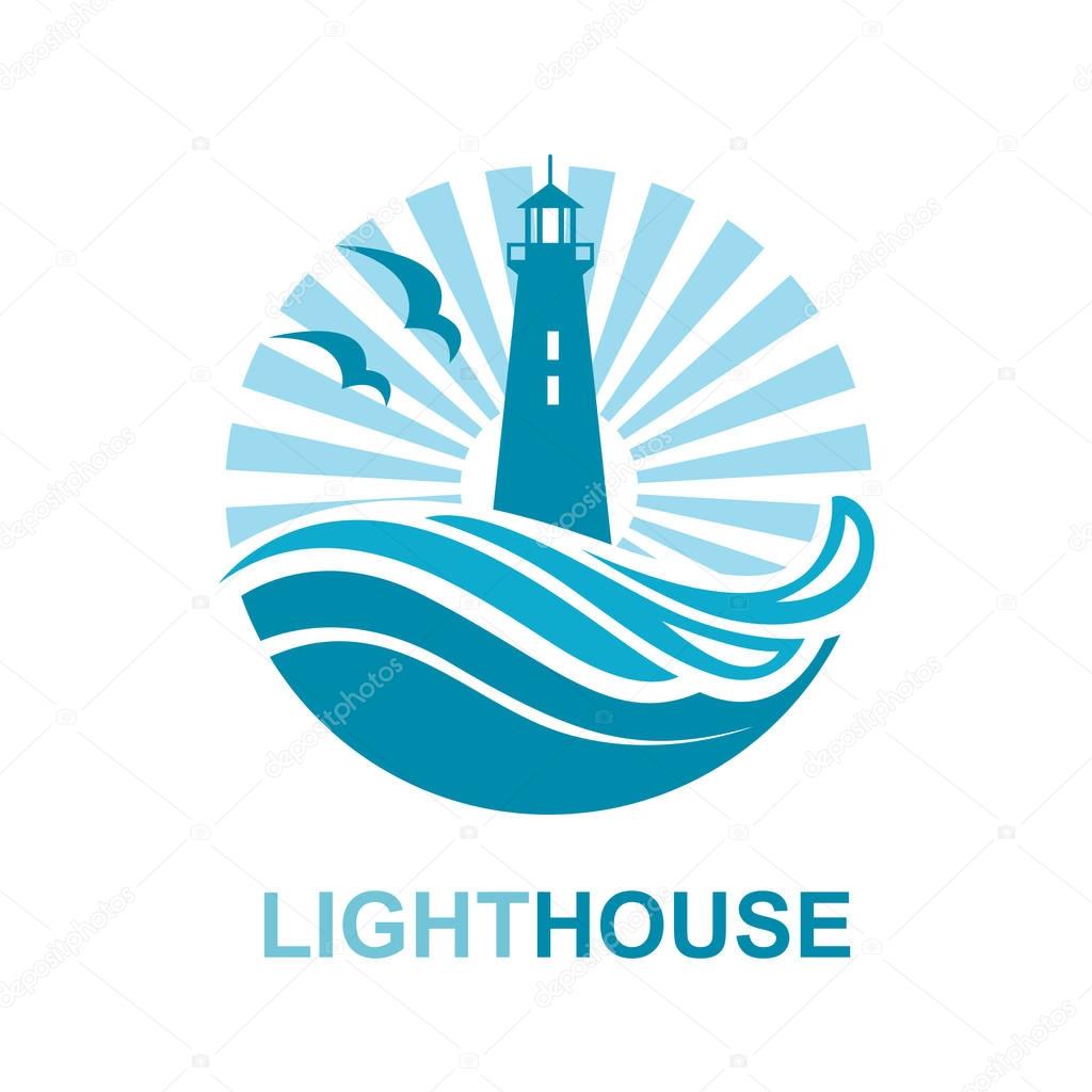 lighthouse icon design