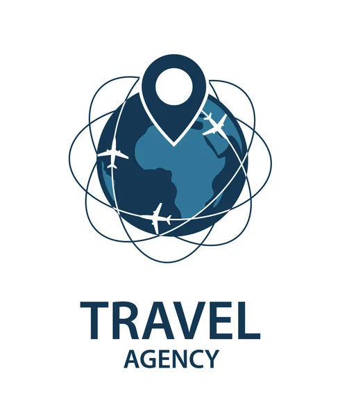 旅行のロゴ画像 — ストックベクタ