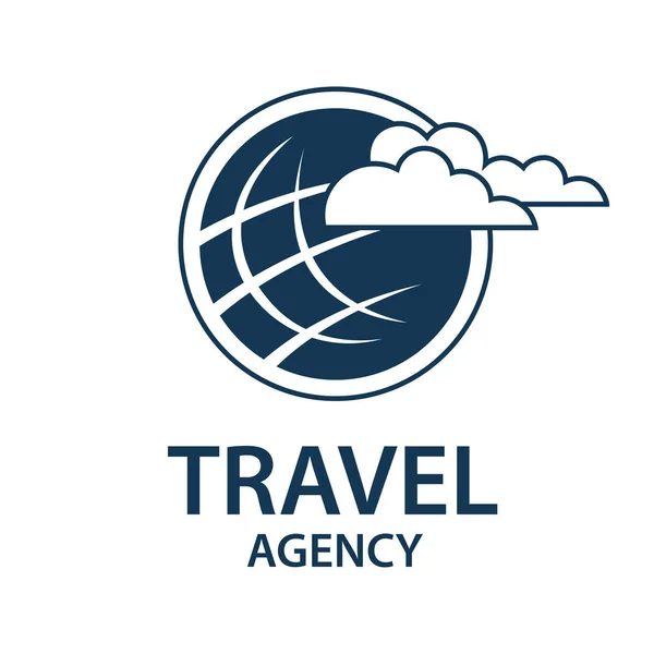 Logo travel earth — Vector de stock