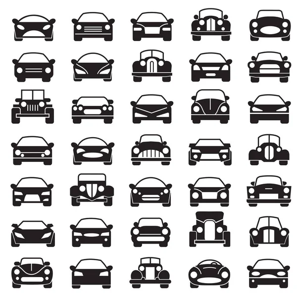 Conjunto de coches — Archivo Imágenes Vectoriales