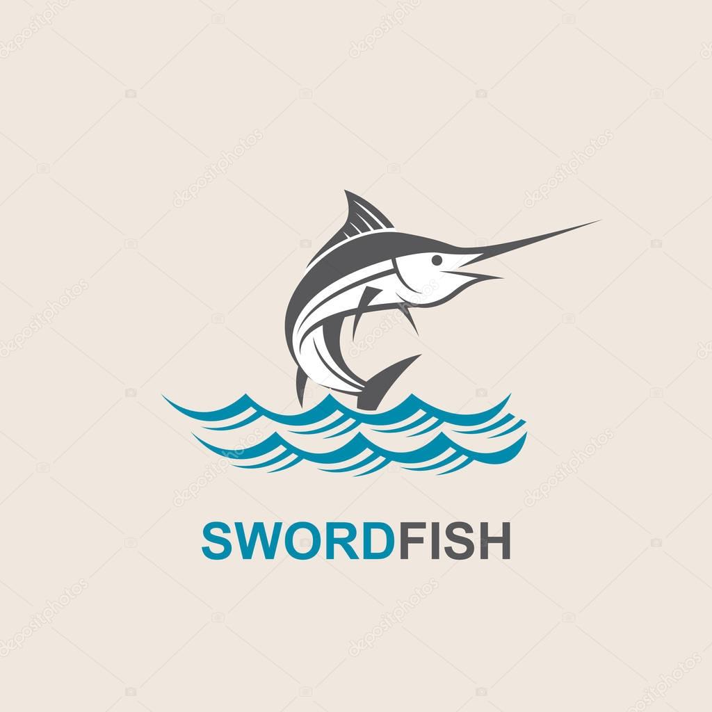 swordfish for fishing design