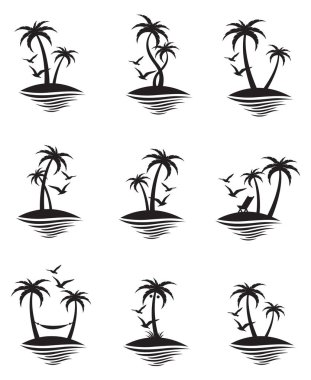 Palm Icons set