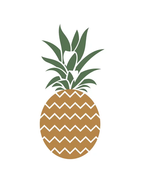 Immagine di frutta ananas — Vettoriale Stock