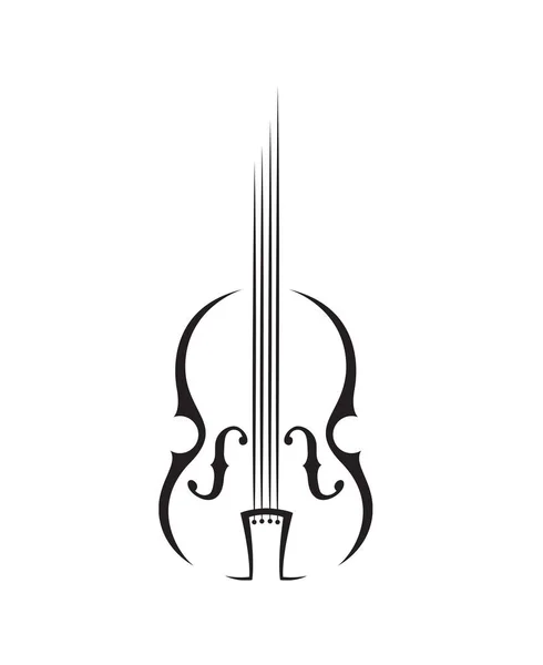 Bild der Geige — Stockvektor