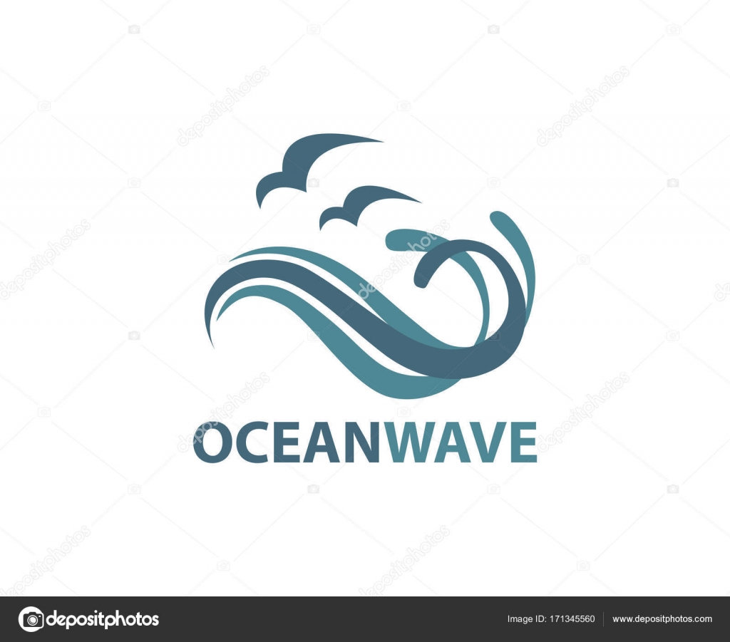 Download Logos de animal pak | logotipo de onda del océano — Vector ...