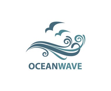 Ocean wave logosu