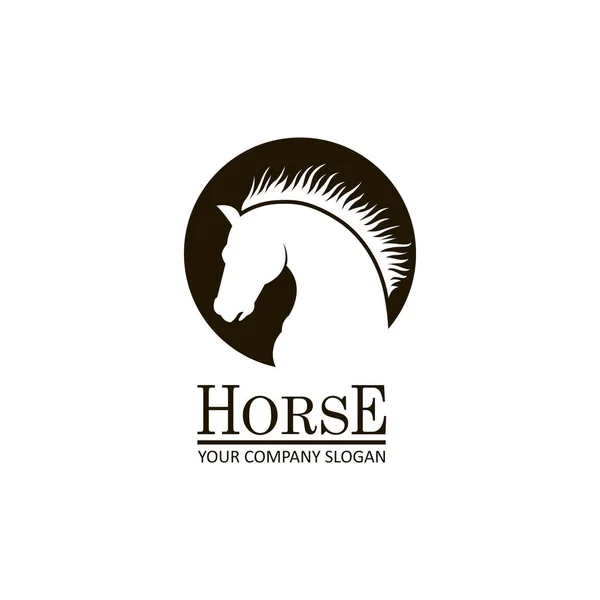 Godło głowa konia — Wektor stockowy