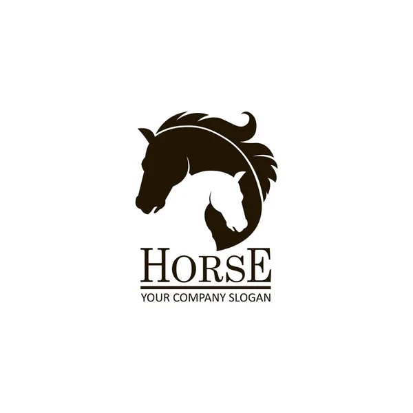 Godło głowa konia — Wektor stockowy