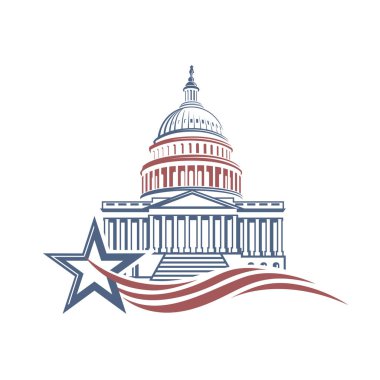 ABD Capitol Binası simgesi Washington DC