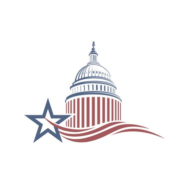 ABD Capitol Binası simgesi Washington DC